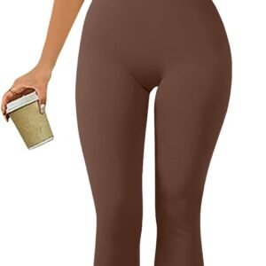 Women Yoga Jumpsuits Double Lined Sweetheart Neck Sleeveless Bell Bottoms Flare Jumpsuits Trendy Clothes