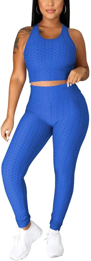 Workout Sets For Women 2 Piece Outfits Sexy Summer Sweatsuits Jogging Suits Casual Bodycon Tracksuits