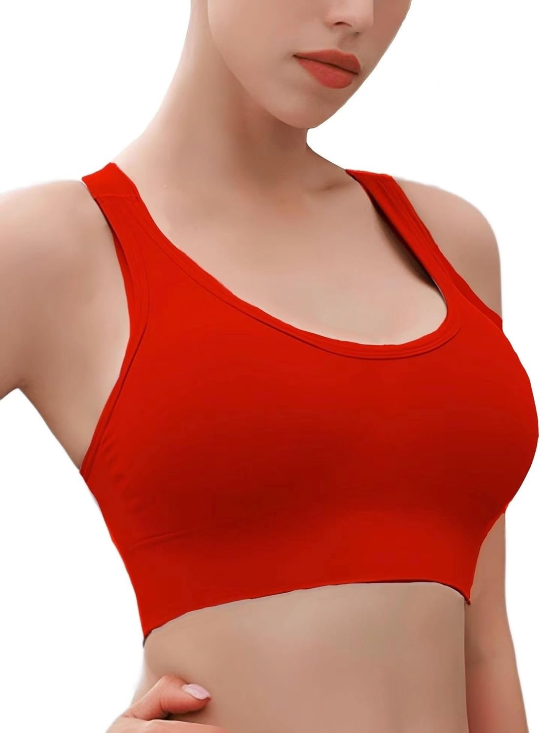 Sports Bras for Women, Seamless Comfortable Sleep Bras for Women, Women's Sports Bras with Removable Pads